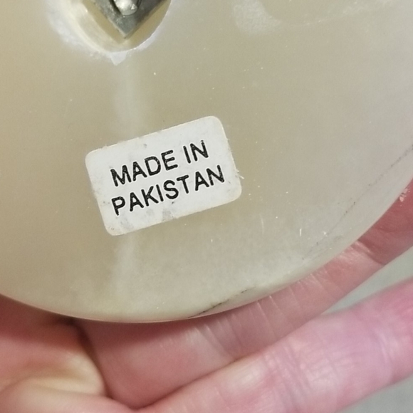 VTG.AGATE THICK CANDLE HOLDERS! SO COOL ☆ - Picture 6 of 8